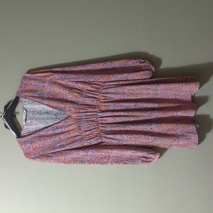 Artsy Print Mini Dress - Zara - Size: Medium